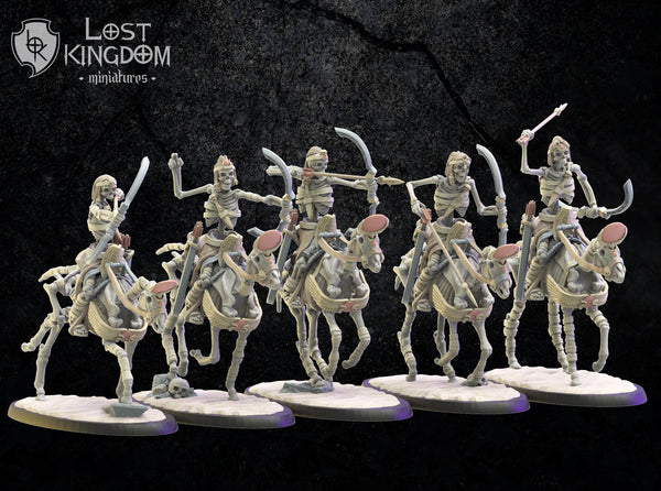 Undying Dynasties - Khnum Archers Mounted by Lost Kingdom Miniatures