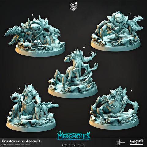 Crustaceans Assault by Cast N Play (Merkghouls)