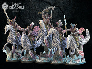 Undead of Misty Island - Red Knights  by Lost Kingdom Miniatures
