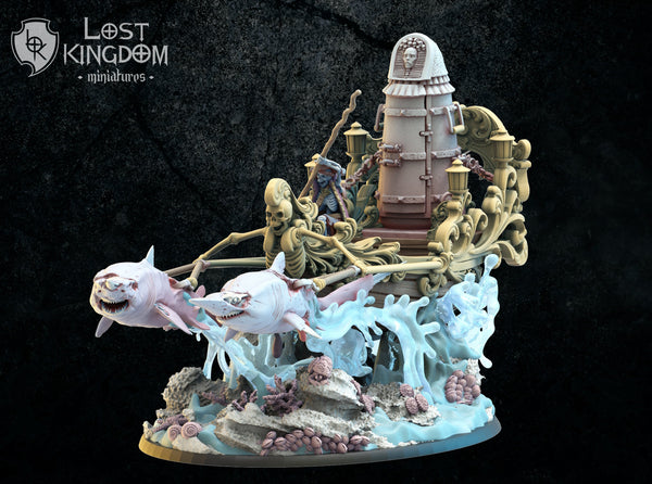Undead of Misty Island - Deep Chariot by Lost Kingdom Miniatures