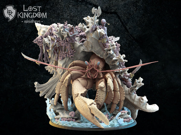 Undead of Misty Island - Corpse Hermit Crab by Lost Kingdom Miniatures