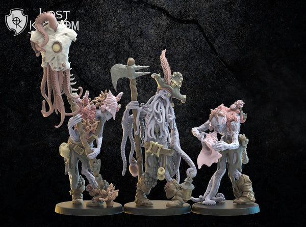 Undead of Misty Island - Deep Sea Zombies by Kingdom Miniatures