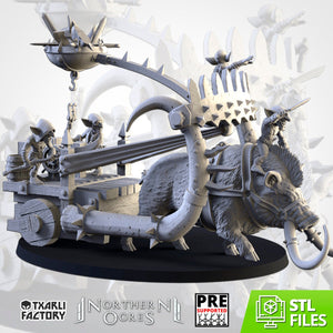 Northern Ogres - Scrapling Catapult by Txarli Factory