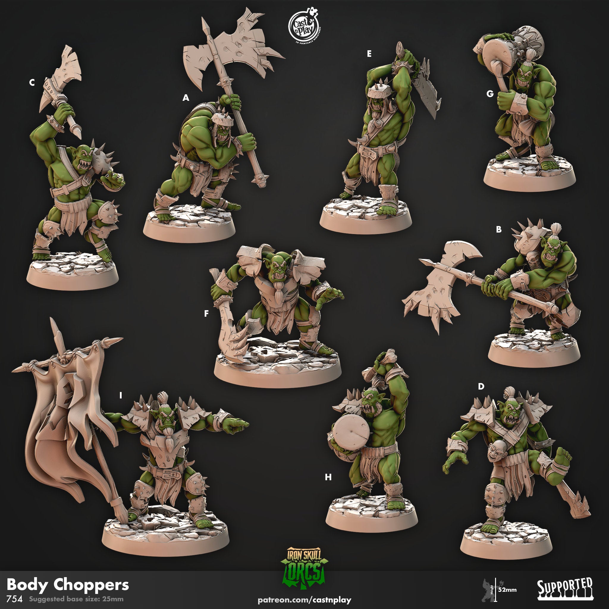 Body Choppers by Cast N Play (Iron Skull Orcs)