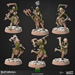 Skull Collectors by Cast N Play (Iron Skull Orcs)
