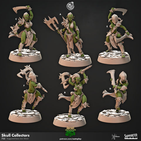 Skull Collectors by Cast N Play (Iron Skull Orcs)