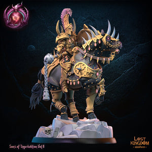 Warriors of the Dark Gods (Lust Warriors) -  Eidrian Slice, Perversion Knight Hero by Lost Kingdom Miniatures