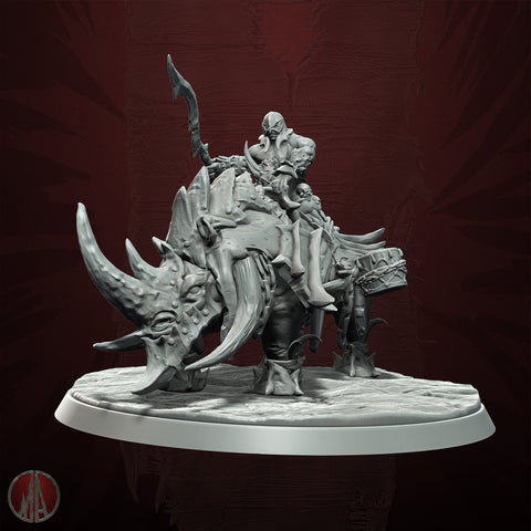 Orc Horde - Murgoz on Rhino by Monolith Arts