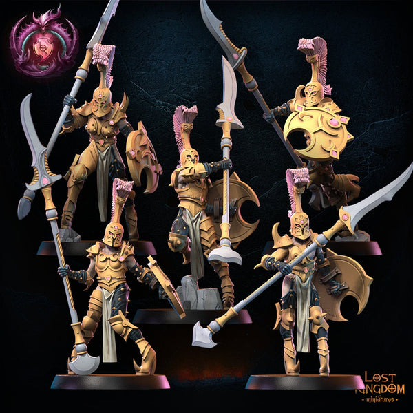 Warriors of the Dark Gods (Lust Warriors) -  Depravation Regiment by Lost Kingdom Miniatures