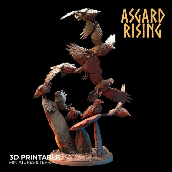 Swarms of The Black Ravens by Asgard Rising