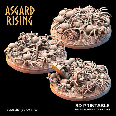 Sepulcher Spiderlings  by Asgard Rising