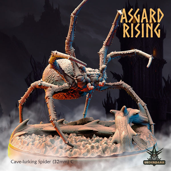 Cave lurking spiders  by Asgard Rising