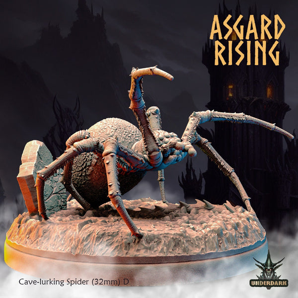 Cave lurking spiders  by Asgard Rising