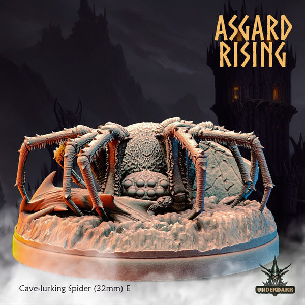 Cave lurking spiders  by Asgard Rising