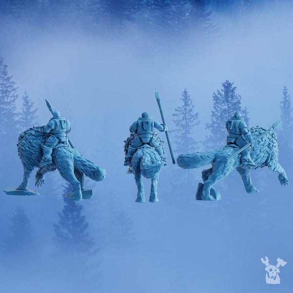 Stormbringers - Wolfrider Squad by DakkaDakka