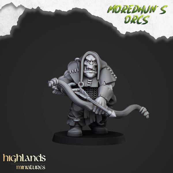 Moredhun's Orcs - Orc Archers  Unit by Highlands Miniatures