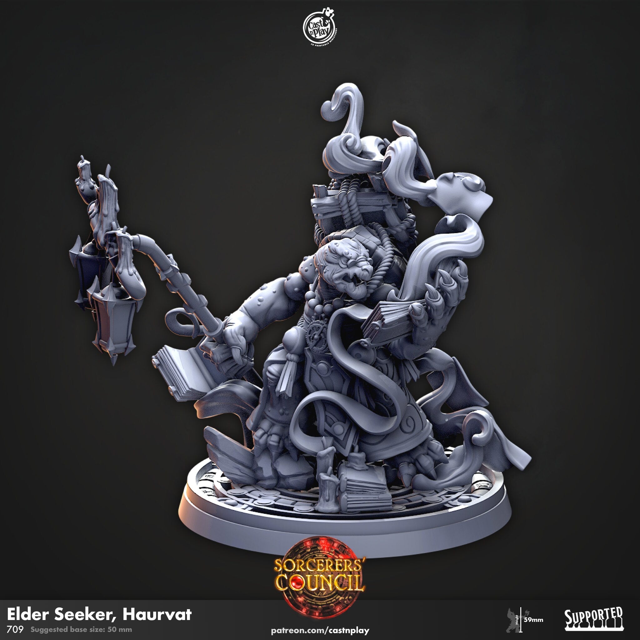 Elder Seeker, Haurvat by Cast N Play (Sorcerer's Council)