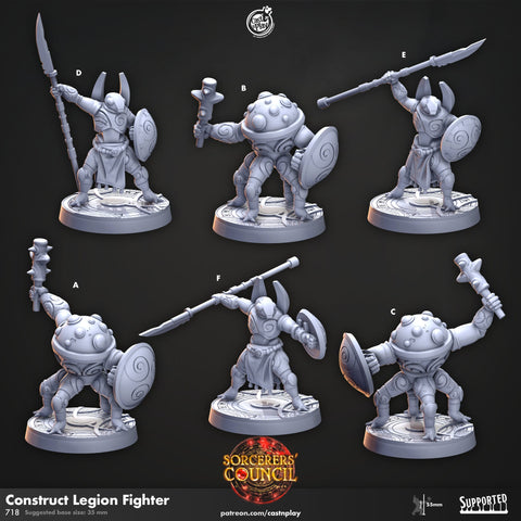 Construct Legion Fighters by Cast N Play (Sorcerer's Council)