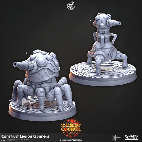 Construct Legion Gunners by Cast N Play (Sorcerer's Council)