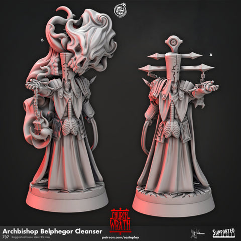 Archbishop Belphegor Cleanser by Cast N Play (Church of Wrath)