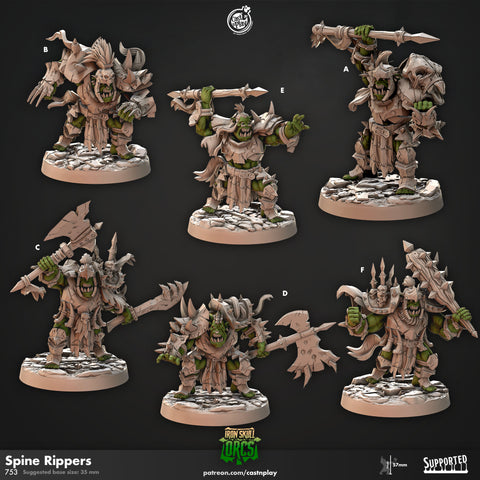 Spine Rippers  by Cast N Play (Iron Skull Orcs)