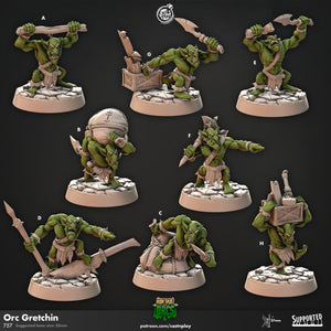 Orc Gretchins by Cast N Play (Iron Skull Orcs)