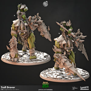 Troll Drover by Cast N Play (Iron Skull Orcs)