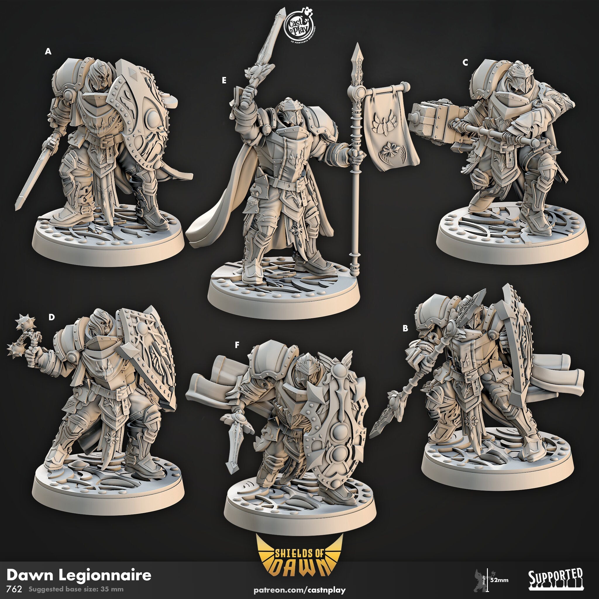 Dawn Legionaire by Cast N Play (Shields of Dawn)