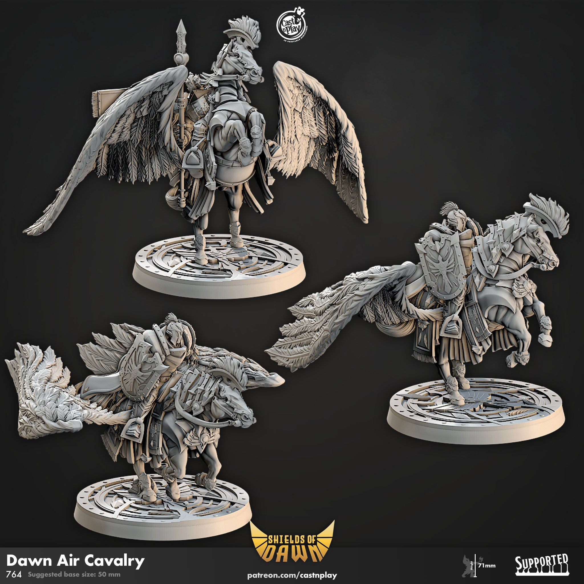 Dawn Air Cavalry by Cast N Play (Shields of Dawn)