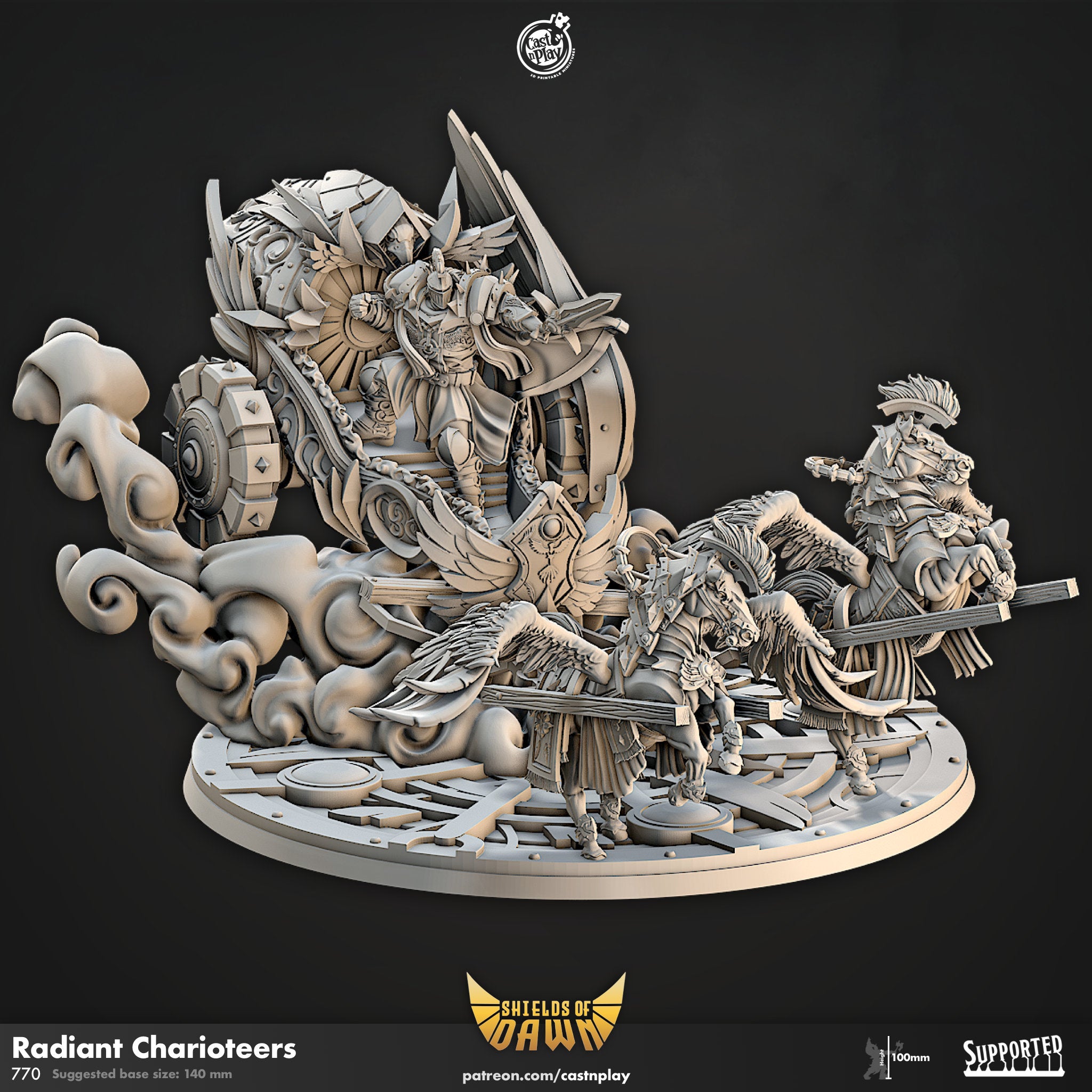 Radiant Charioteers Cast N Play (Shields of Dawn)