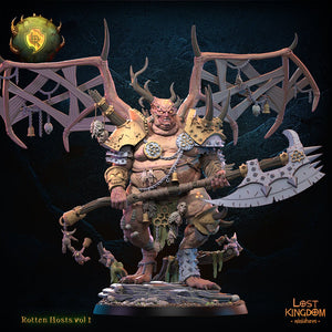 Chaos -N'Elkor, Rotten Daemon Prince by Lost Kingdom Miniatures