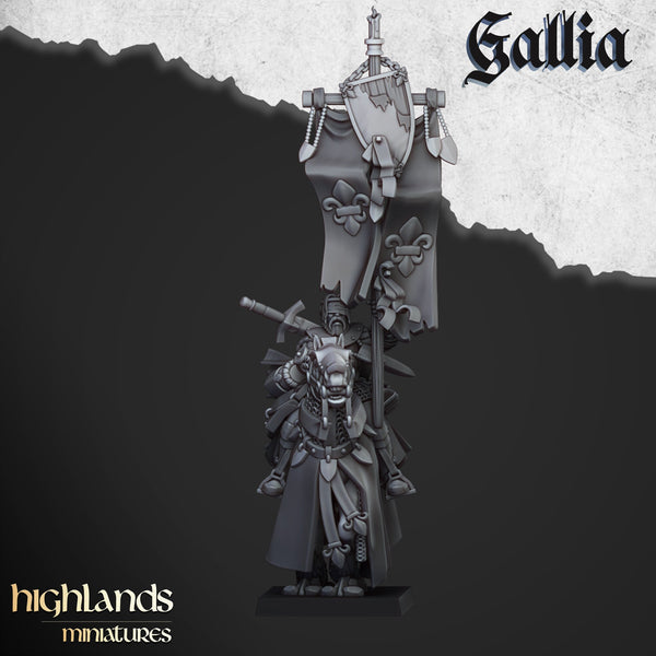 Gallia Questing Knights unit  by Highlands Miniatures
