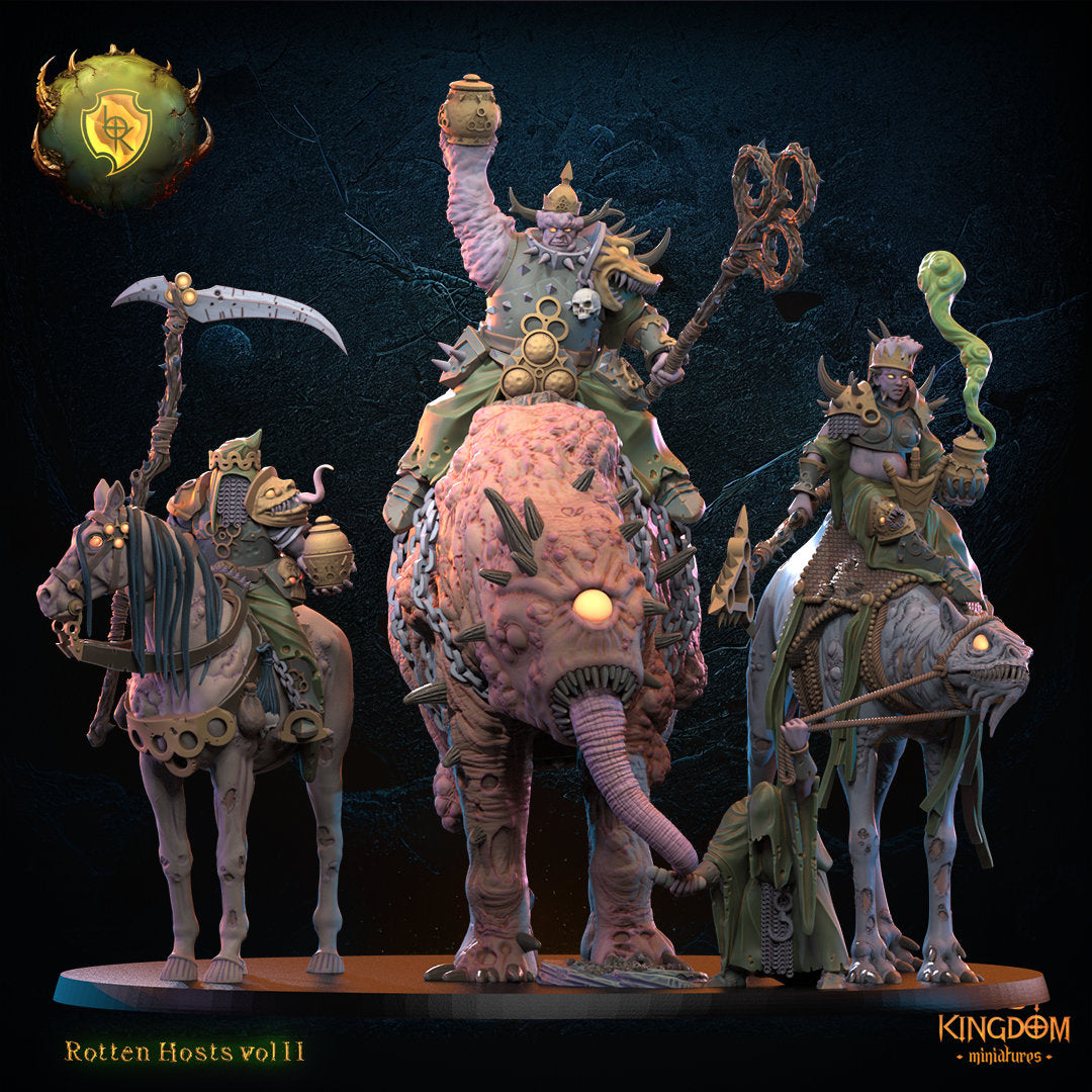 Chaos -The Three Rotten Kings by Lost Kingdom Miniatures