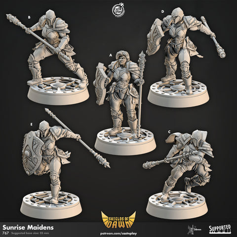 Sunrise maidens by Cast N Play (Shields of Dawn)