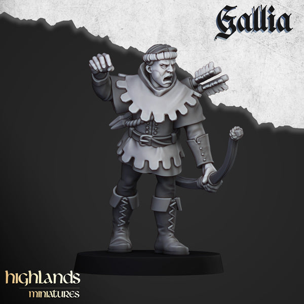 Gallia Sherwood Archers Unit by Highlands Miniatures