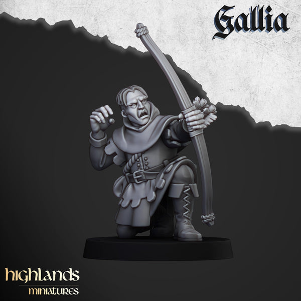 Gallia Sherwood Archers Unit by Highlands Miniatures