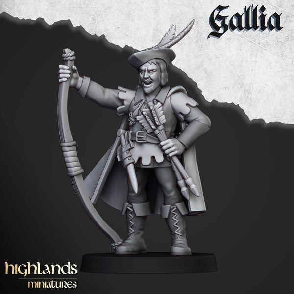 Gallia Sherwood Archers Unit by Highlands Miniatures