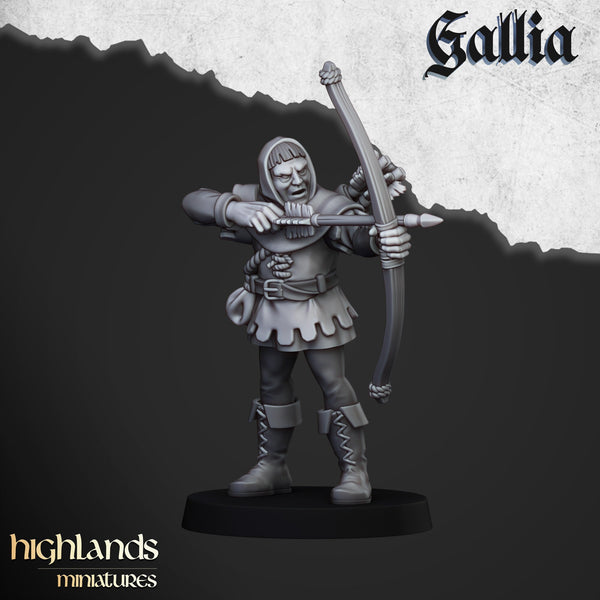 Gallia Sherwood Archers Unit by Highlands Miniatures