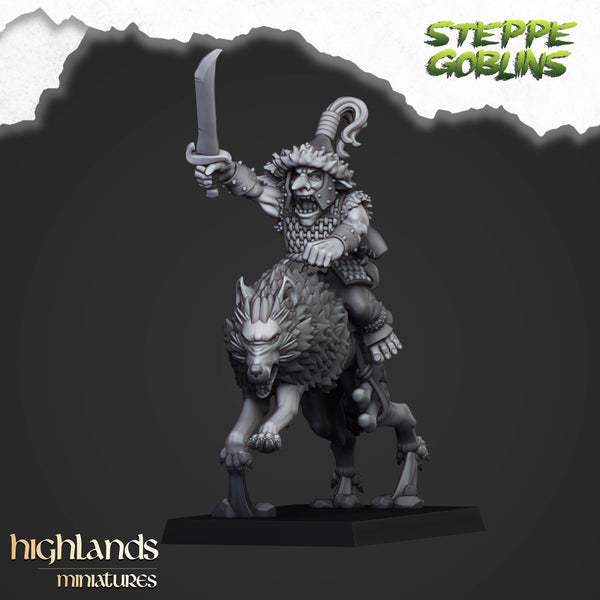 Mounted Steppe Goblin unit by Highlands Miniatures