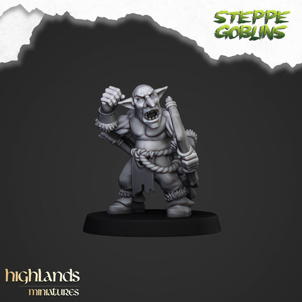 Steppe Goblin Archers Unit by Highlands Miniatures