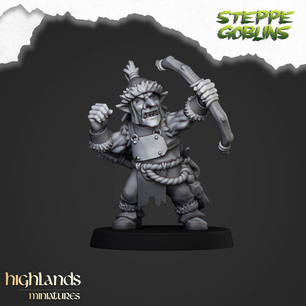 Steppe Goblin Archers Unit by Highlands Miniatures