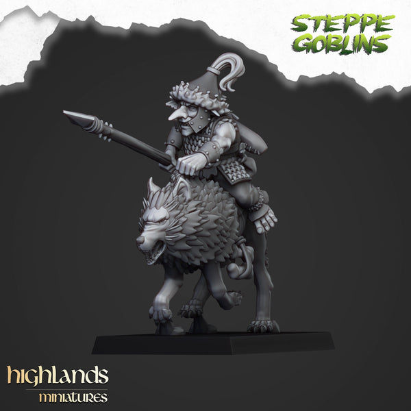 Mounted Steppe Goblin unit by Highlands Miniatures