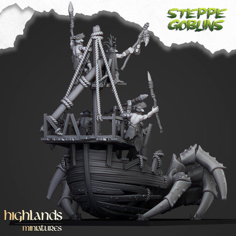Steppe Goblin Coast Giant Crab  Unit by Highlands Miniatures