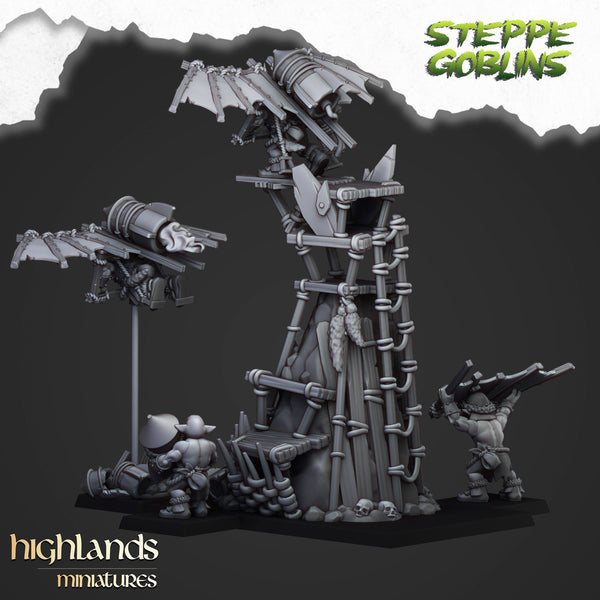 Flying Steppe Goblins Unit by Highlands Miniatures