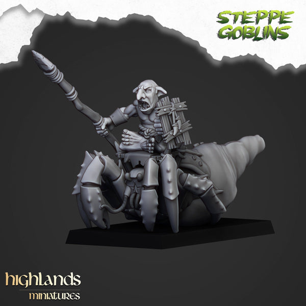 Mounted Coast Goblin unit by Highlands Miniatures