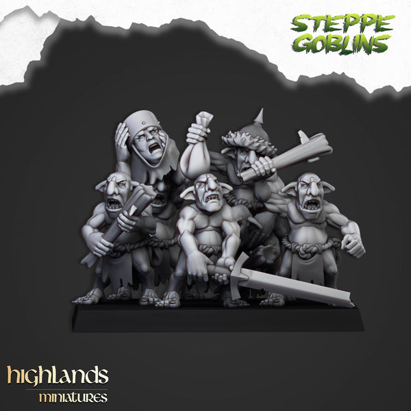 Steppe Goblin Goblors Unit by Highlands Miniatures