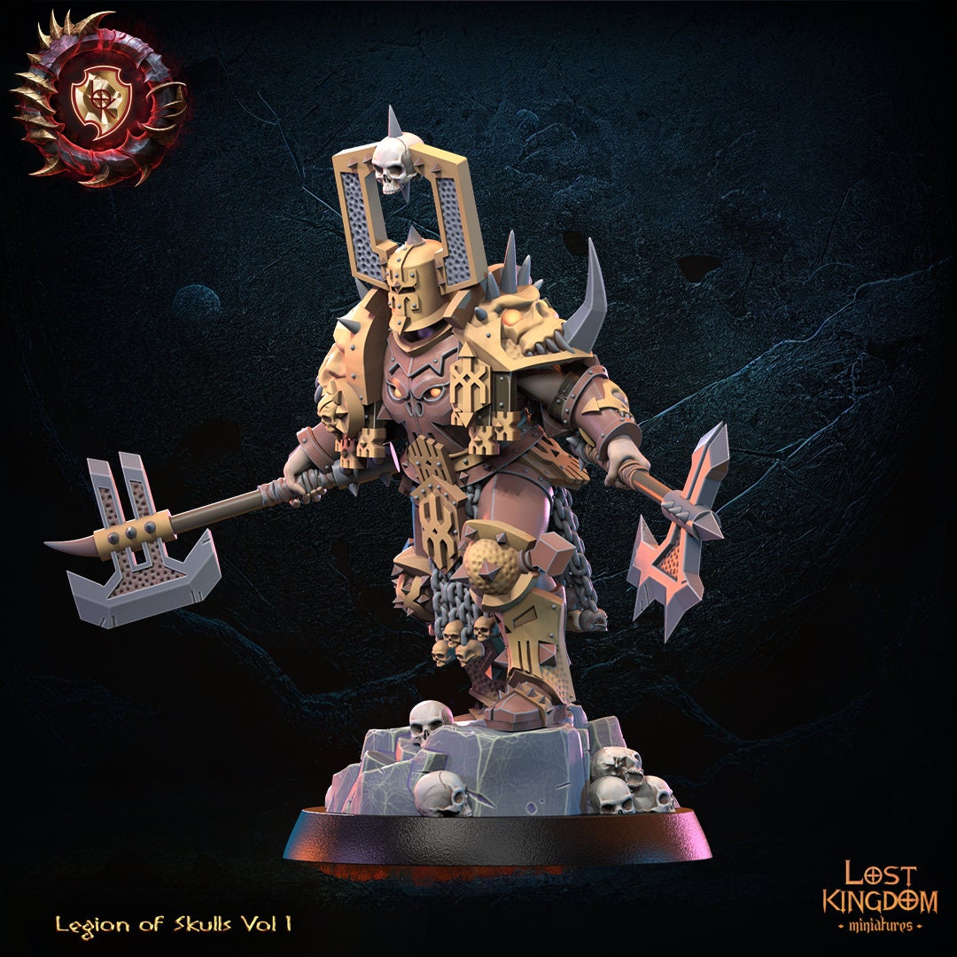 Warriors of the Dark Gods - Skull Collector Champion  by Lost Kingdom Miniature