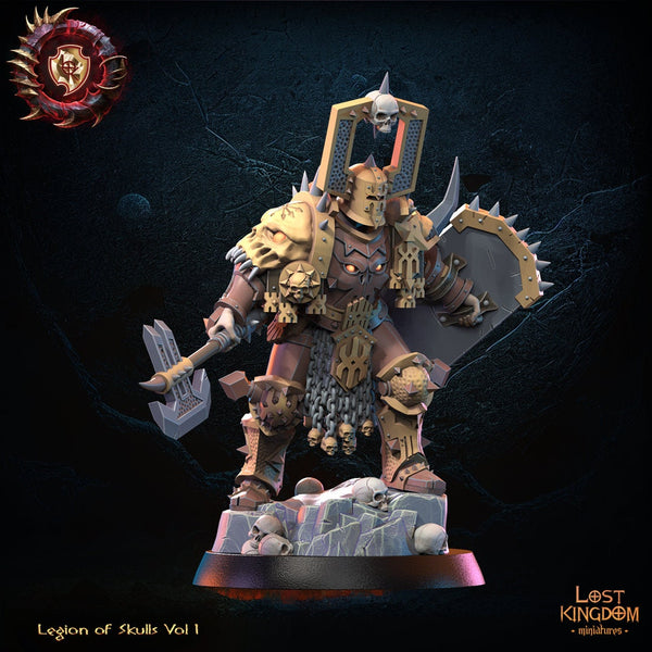 Warriors of the Dark Gods - Skull Collector Champion  by Lost Kingdom Miniature