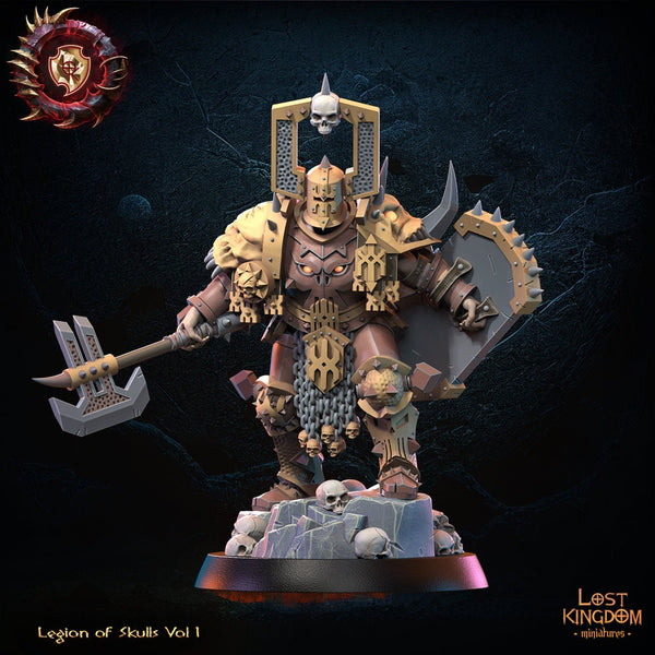 Warriors of the Dark Gods - Skull Collector Champion  by Lost Kingdom Miniature