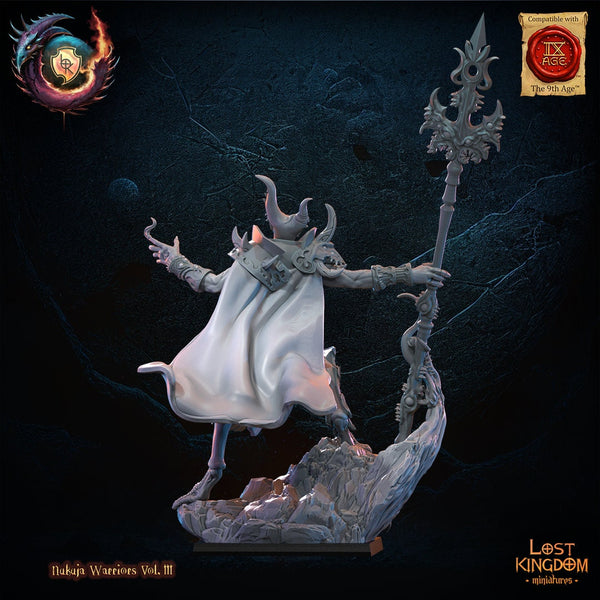 Warriors of the Dark Gods(Nukuja Warriors) - Exalted Herald of Nukuja by Lost Kingdom Miniature